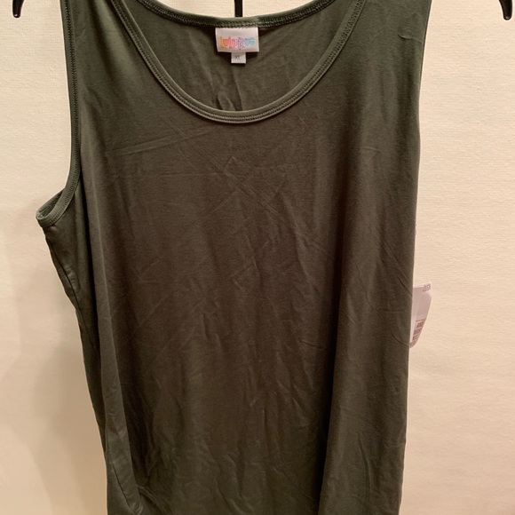 LuLaRoe Tops - Lularoe tank olive green